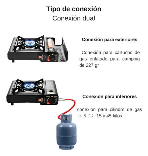 Cocinilla Portatil a Gas Camping