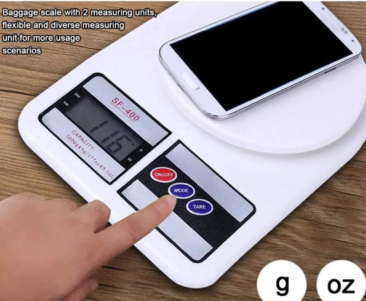 Balanza Gramera Digital de Cocina