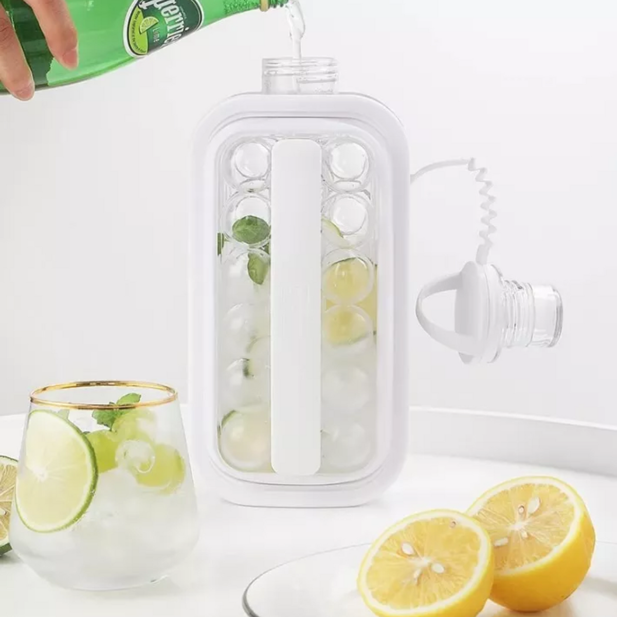 Botella Molde Bolas Hielo