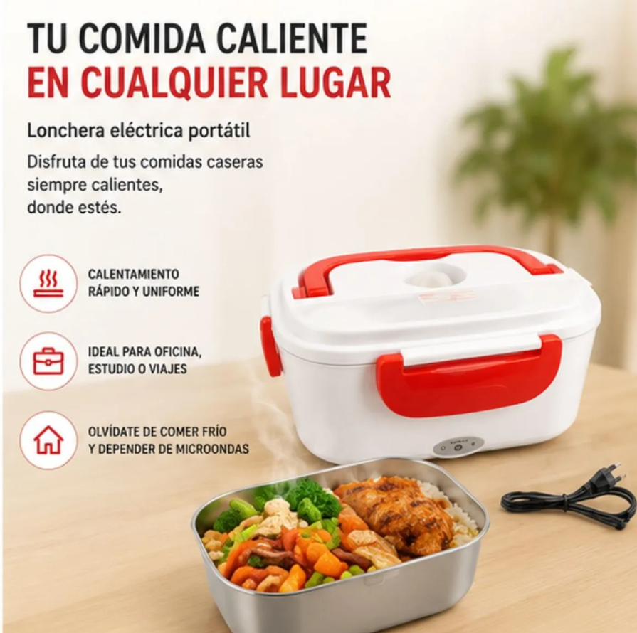 Lonchera Electrica Portátil Comida