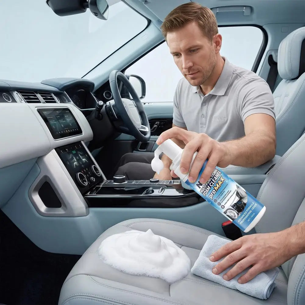 Foam Cleaner Cleaning Stubborn Stains Eliminate Odors Efficient Formula Maintain Softness Fabric Cleaner for sofa car seats